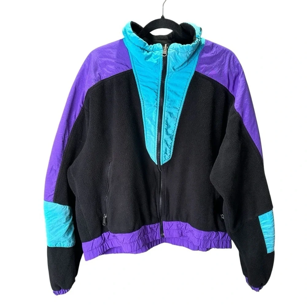 The North Face Vintage 90’s Men’s XL Black extreme-Z Fleece Jacket Coat